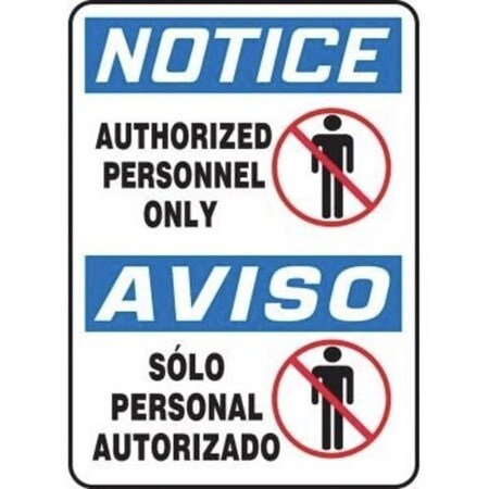 Accuform BILINGUAL OSHA NOTICE SAFETY SIGN SBMADM866XP SBMADM866XP